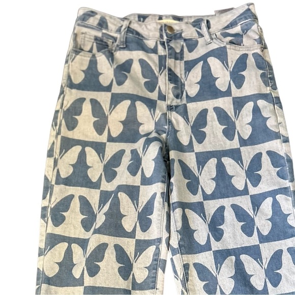 Machine Nouvelle‎ mode size 30 butterfly jeans - Picture 9 of 9
